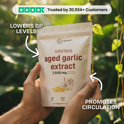 Odorless Garlic Soft Gels