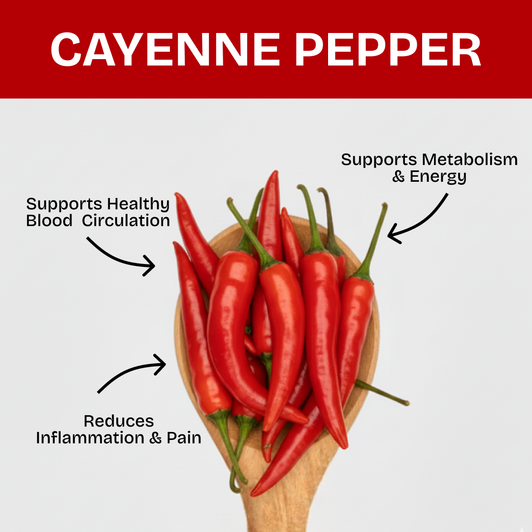 Cayenne Blend - Circulation Blood Pressure