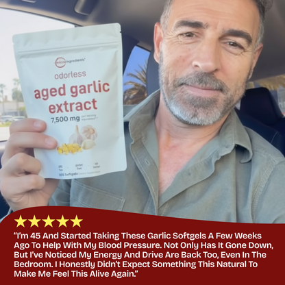 Odorless Garlic Soft Gels